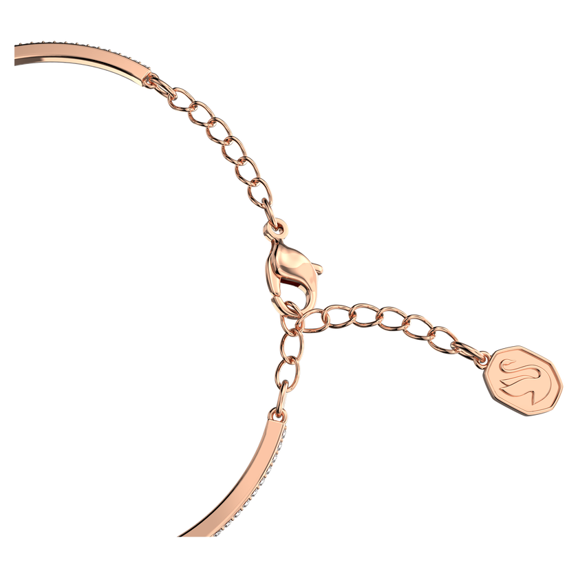 swarovski سوار sparkling dance، لون بنفسجي، طلاء ذهبي وردي