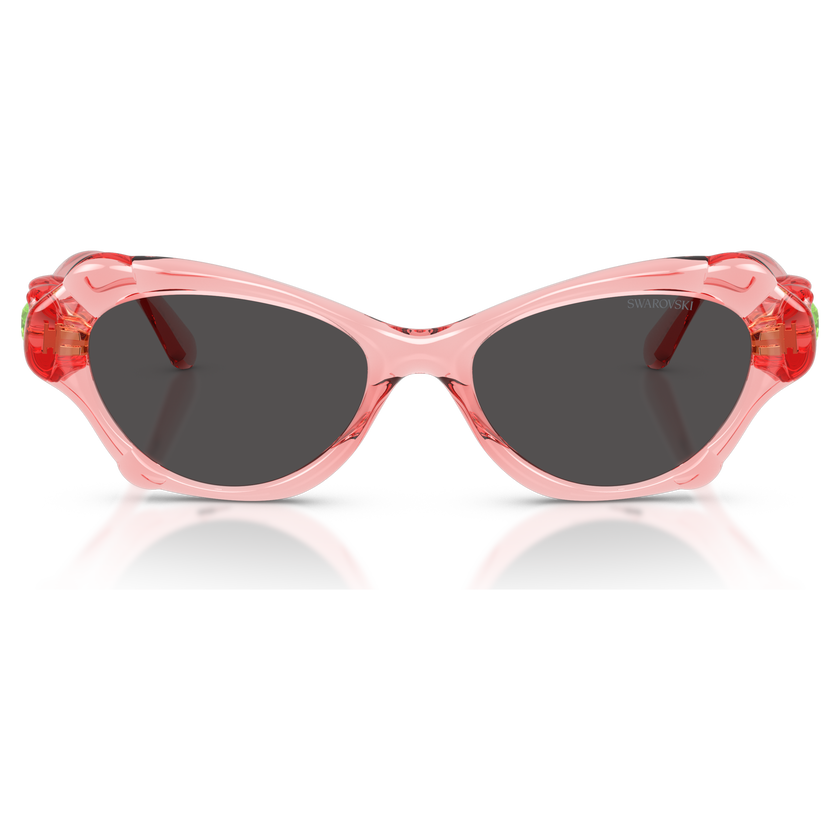 swarovski نظارة شمسية، على شكل وسادة، sk6050، لون أخضر