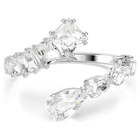 swarovski سوار matrix، قطع متنوع، لون أبيض، طلاء روديوم