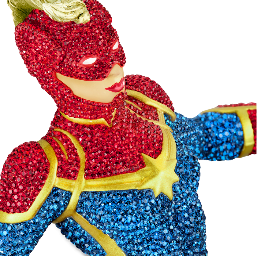 swarovski مجسم شخصية كابتن مارفل marvel، إصدار محدود