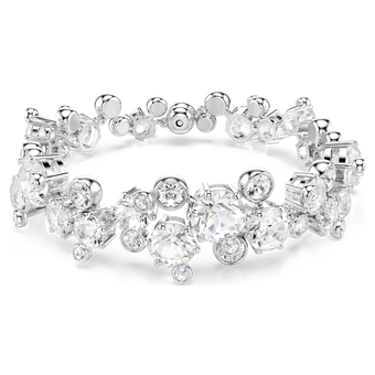 swarovski سوار constella، قطع متنوع، لون أبيض، طلاء روديوم