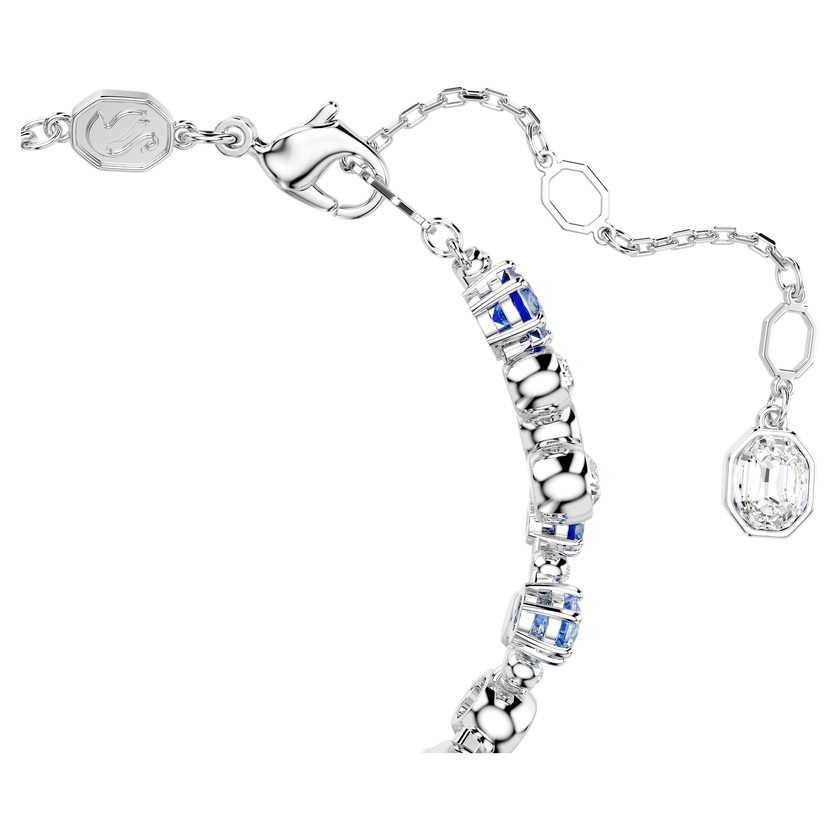 swarovski سوار constella، قطع متنوع، لون أزرق، طلاء روديوم