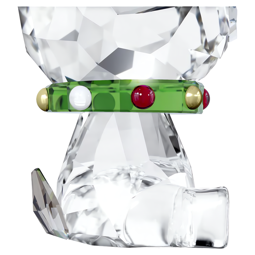swarovski قطعة زينة على شكل كلب بج، مجموعة holiday cheers