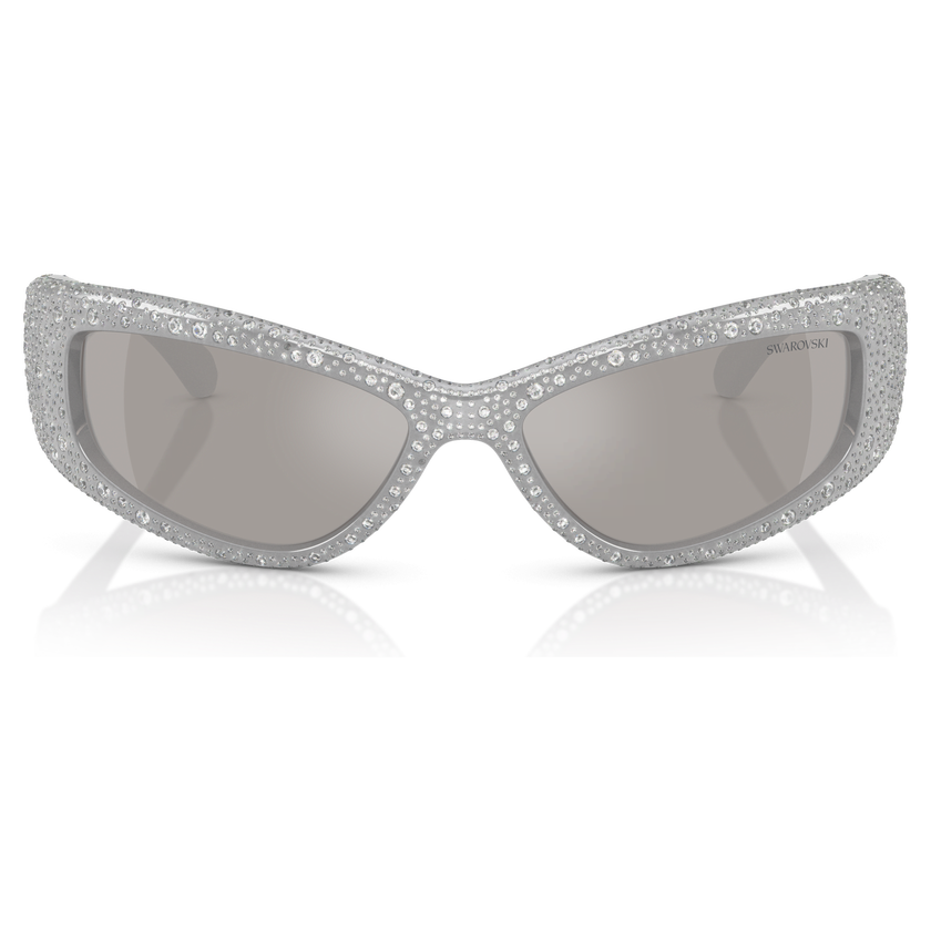 swarovski نظارة شمسية، sk6027، لون فضي