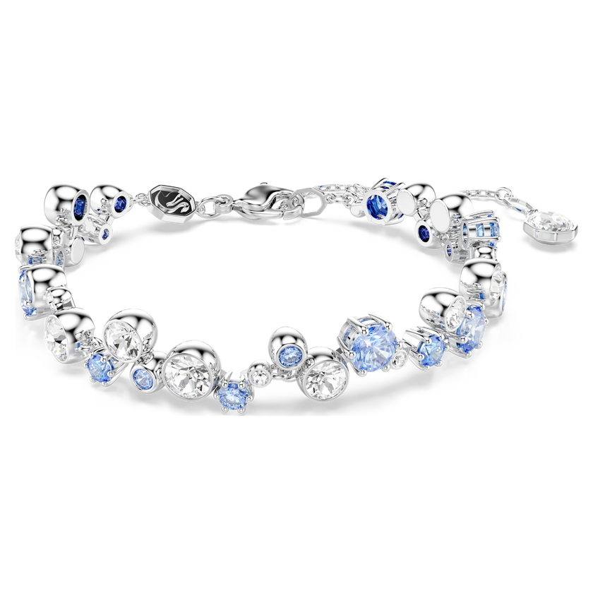 swarovski سوار constella، قطع متنوع، لون أزرق، طلاء روديوم