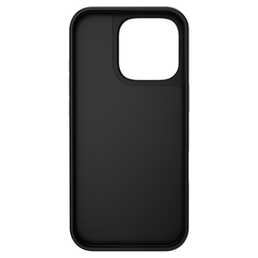 swarovski حافظة هاتف ذكي high، تصميم متباين، iphone  16 pro، لون أسود