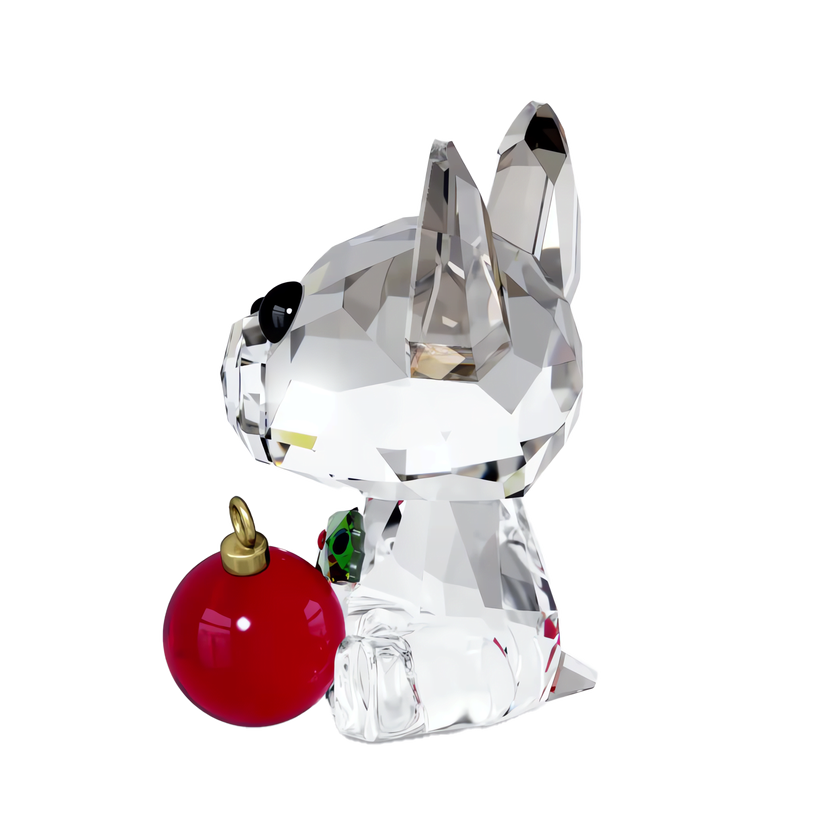 swarovski زينة شكل بولدوغ فرنسي holiday cheers