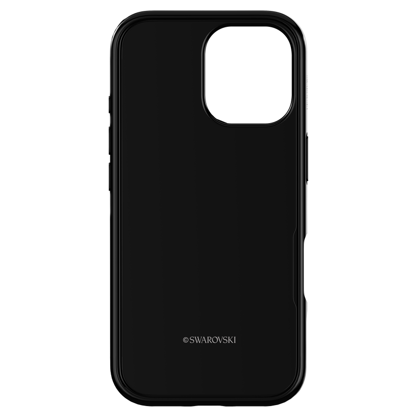 swarovski حافظة high للهاتف الذكي، iphone  17، لون أسود