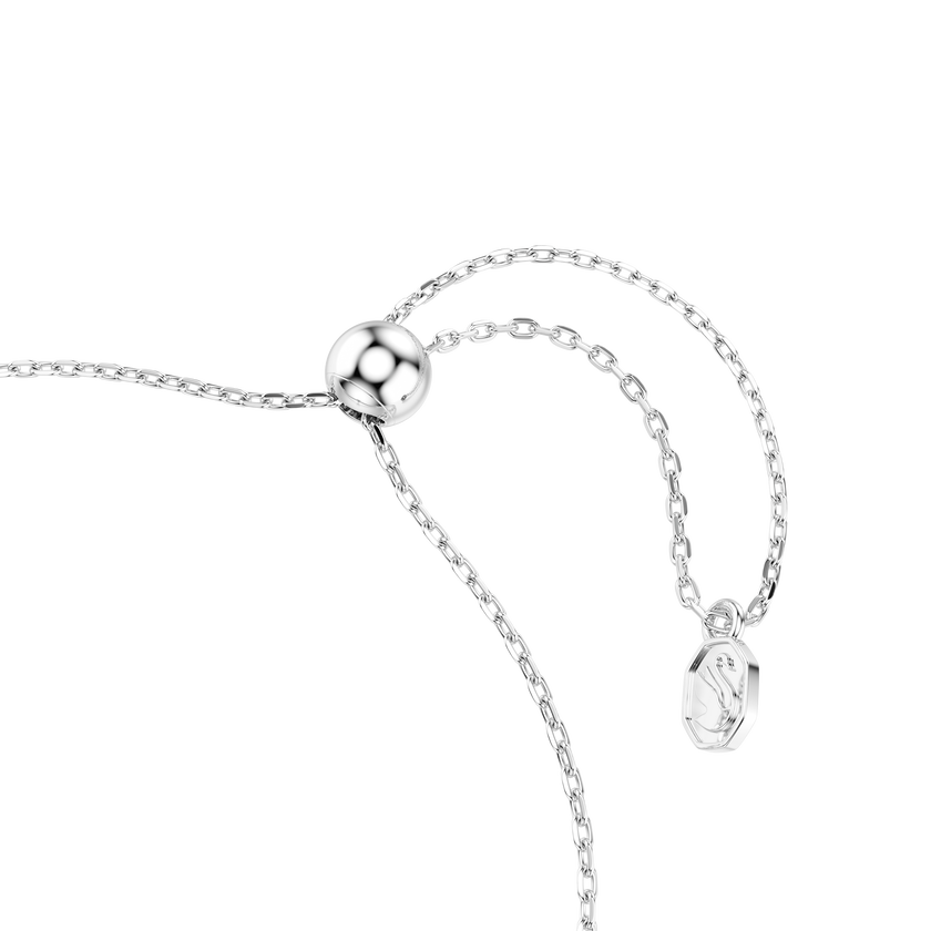 swarovski سوار one، قطع متنوع، شكل قلب، لون أزرق، طلاء روديوم
