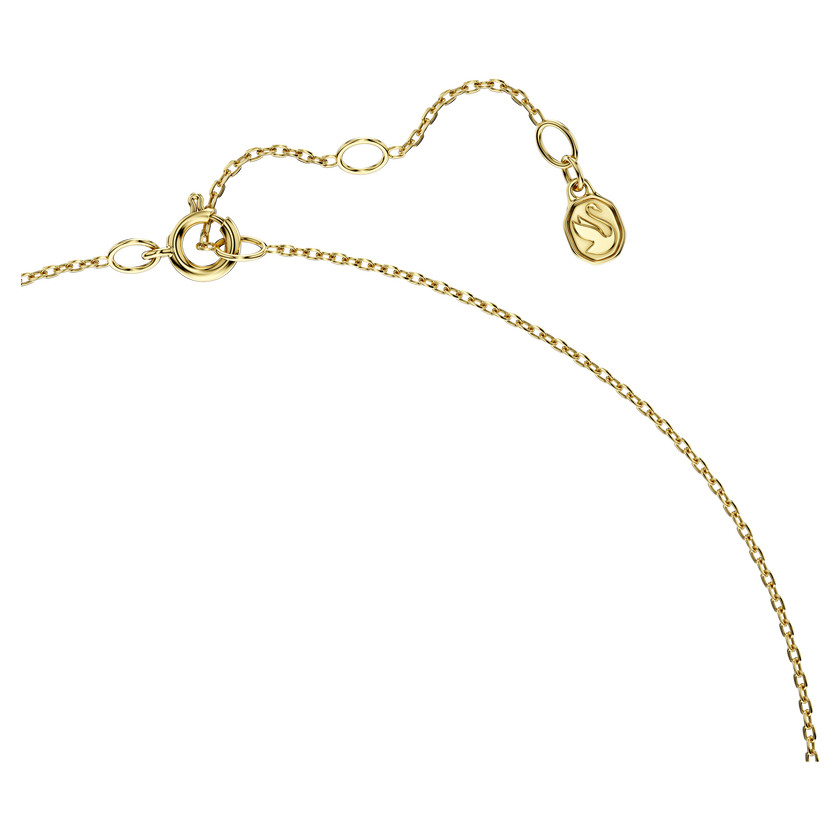 swarovski قلادة eternity، ألماس مُصنع في المختبر إجمالي 0 35 قيراط، أشكال متنوعة، ذهب أصفر عيار 18 قيراط