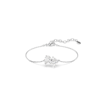 swarovski سوار mesmera، قطع متنوع، لون أبيض، طلاء روديوم