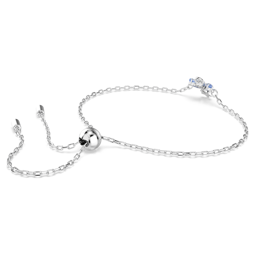 swarovski سوار magic، شكل ملاك، لون أزرق، طلاء روديوم