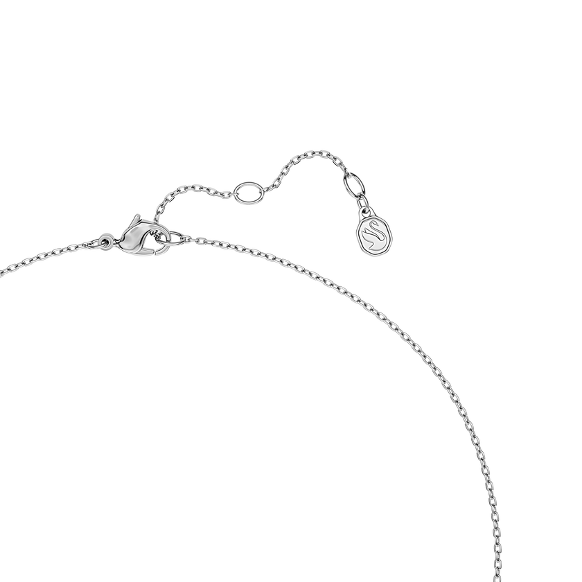 swarovski عقد galaxy على شكل y، ألماس مُصنع في المختبر إجمالي، 0 7 قيراط، أشكال متنوعة، فضة استرليني