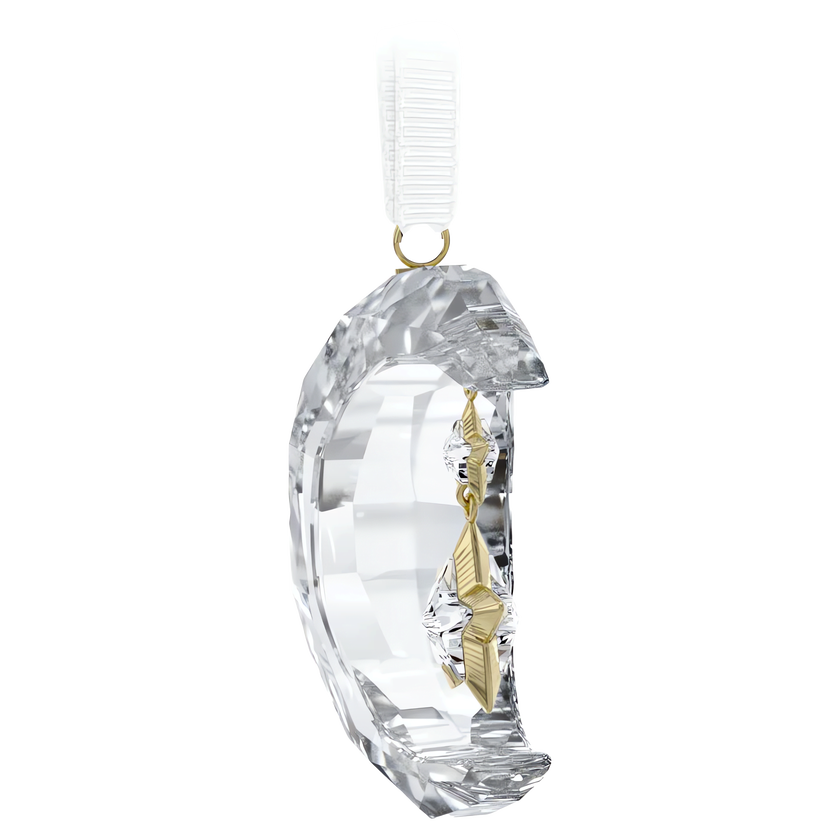 swarovski قطعة زينة holiday magic على شكل هلال