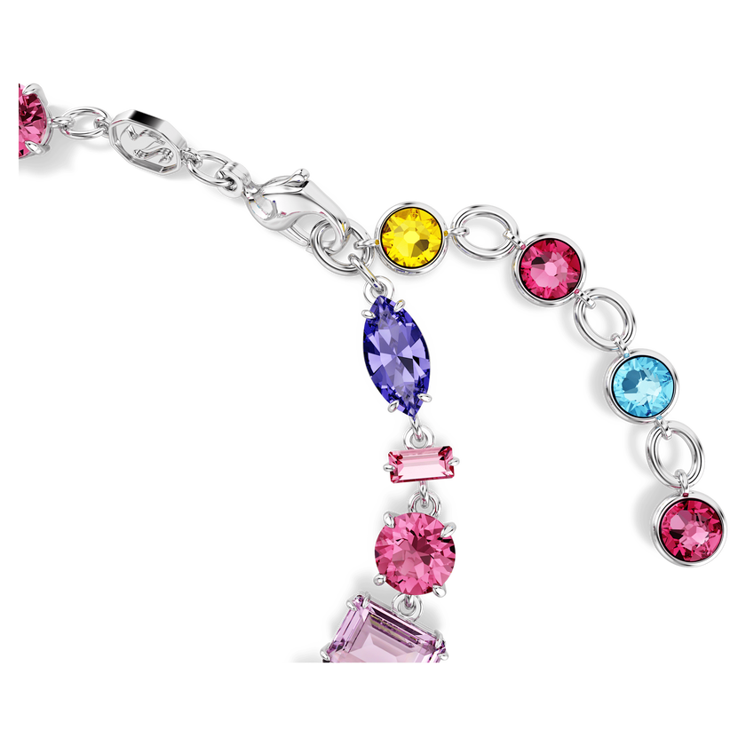 swarovski سوار gema، قطع متنوع، ألوان متعددة، طلاء روديوم