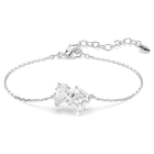 swarovski سوار mesmera، قطع متنوع، لون أبيض، طلاء روديوم