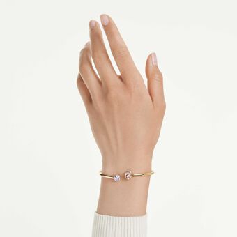 swarovski سوار chroma، قطع متنوع، ألوان متعددة، طلاء باللون الذهبي