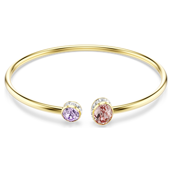 swarovski سوار chroma، قطع متنوع، ألوان متعددة، طلاء باللون الذهبي