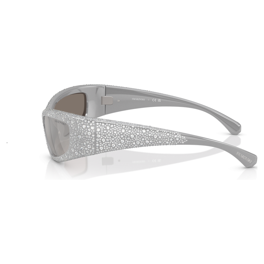 swarovski نظارة شمسية، sk6027، لون فضي
