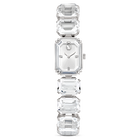 swarovski watch octagon cut bracelet white stainless steel