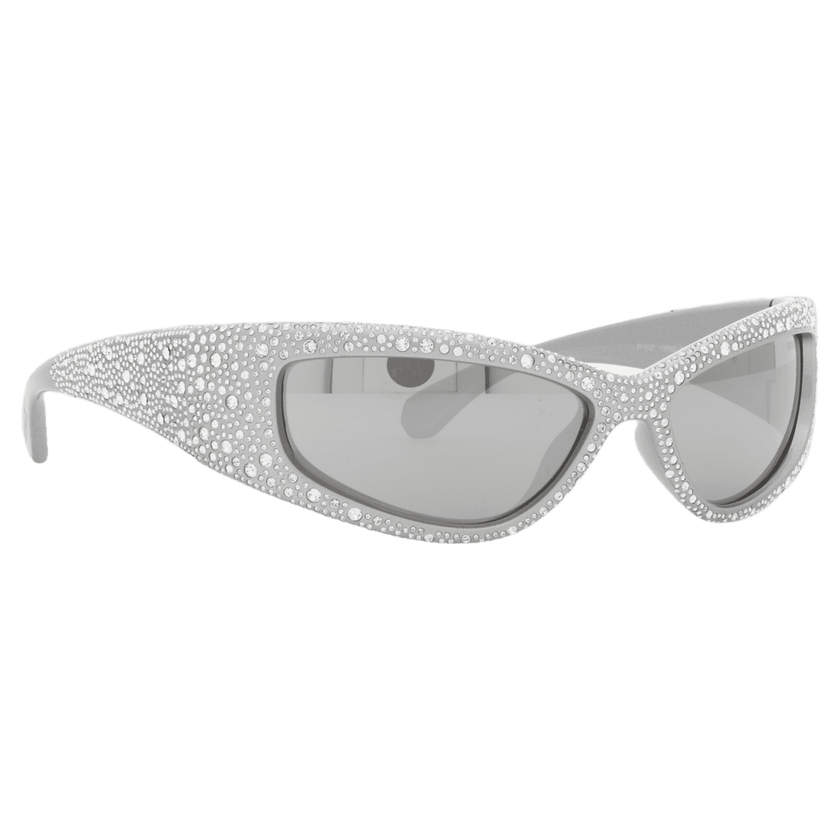 swarovski نظارة شمسية، sk6027، لون فضي