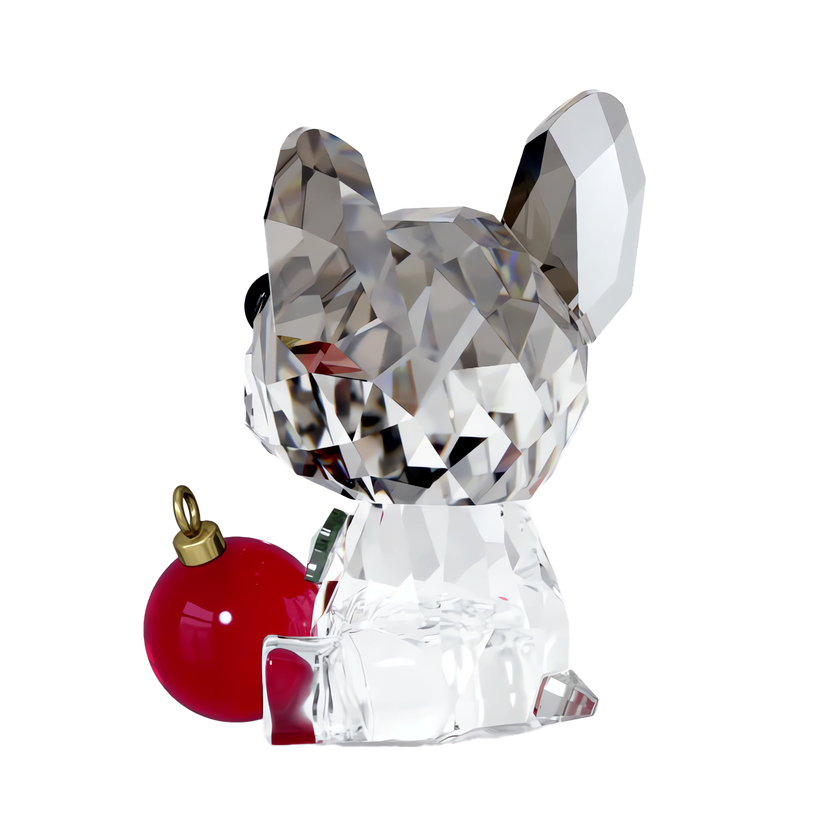 swarovski زينة شكل بولدوغ فرنسي holiday cheers