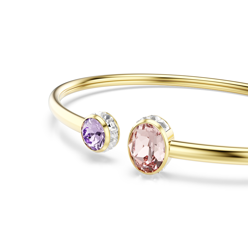 swarovski سوار chroma، قطع متنوع، ألوان متعددة، طلاء باللون الذهبي