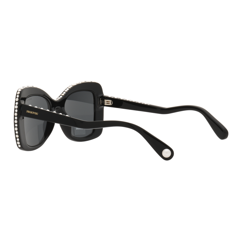 swarovski sunglasses  butterfly shape  sk6062u  brown