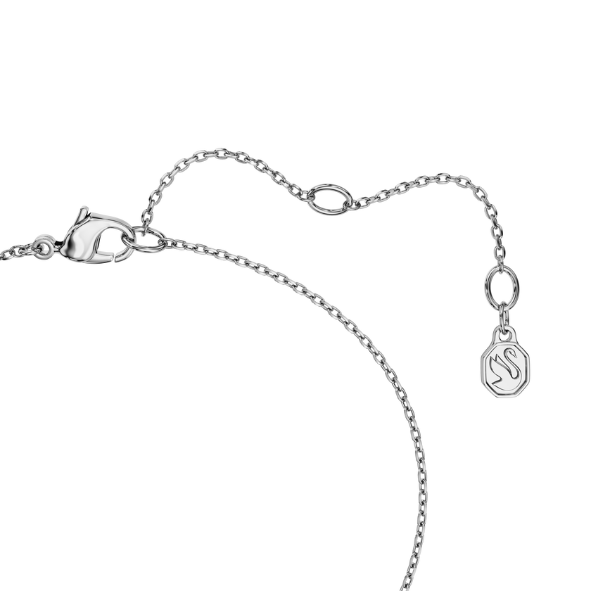 swarovski سوار eternity، ألماس مُصنع في المختبر إجمالي 0 5 قيراط، شكل قلب، فضة استرليني