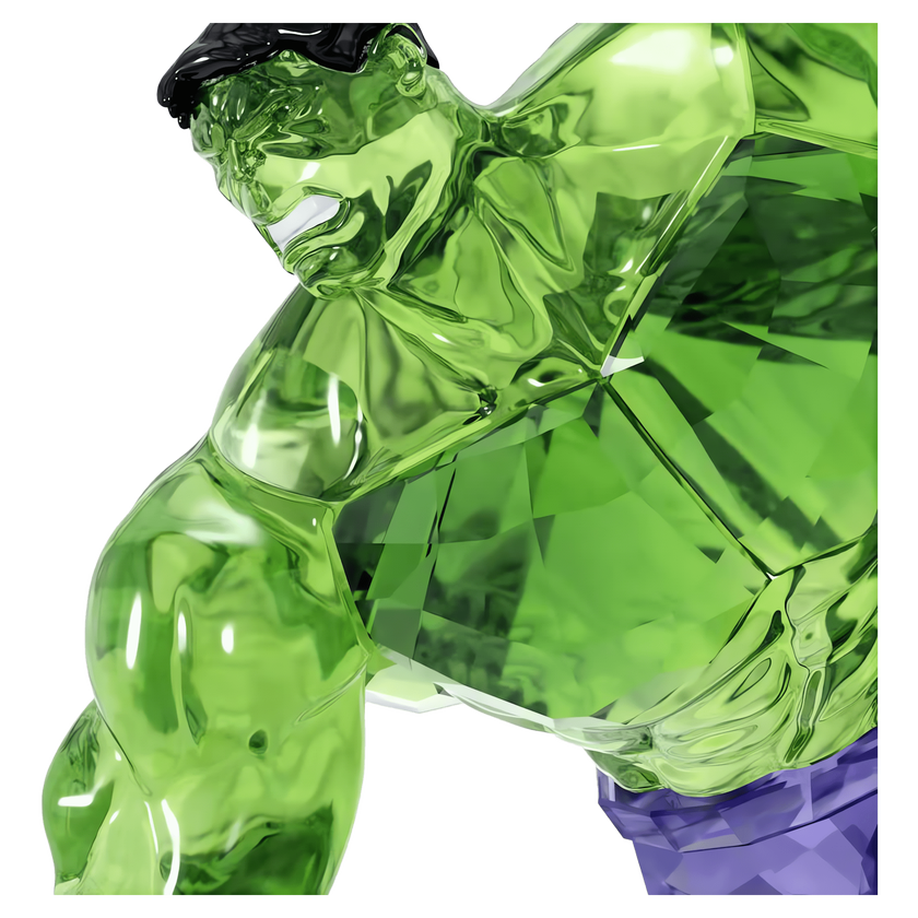 swarovski مجسم hulk، مجموعة marvel