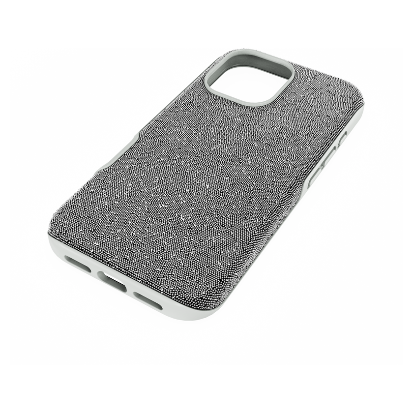 swarovski حافظة high للهاتف الذكي، iphone  17، لون فضي