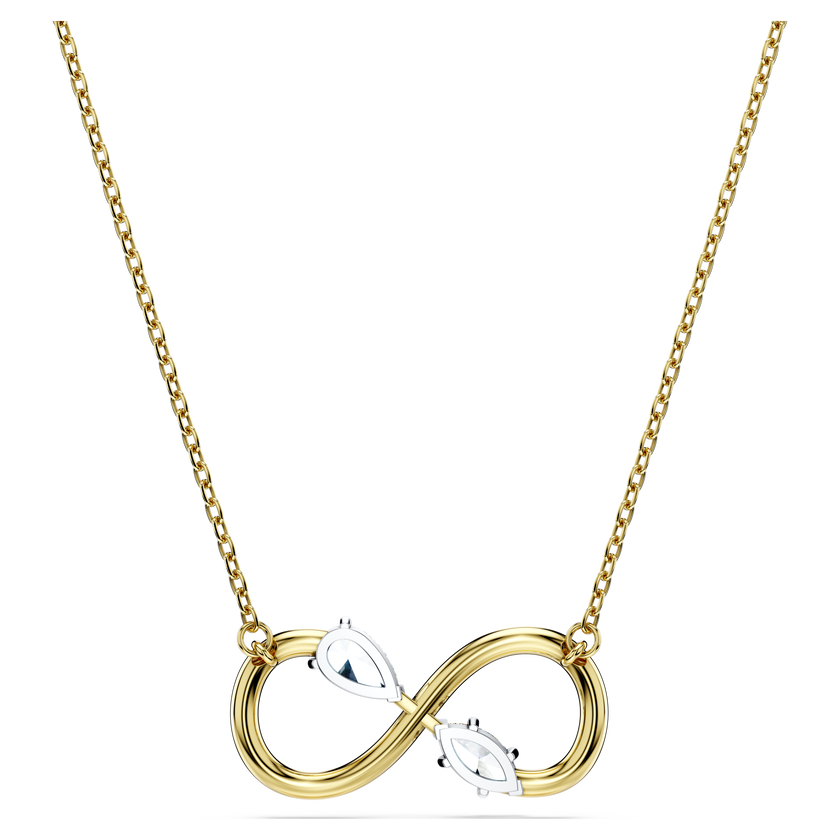 swarovski قلادة eternity، ألماس مُصنع في المختبر إجمالي 0 35 قيراط، أشكال متنوعة، ذهب أصفر عيار 18 قيراط