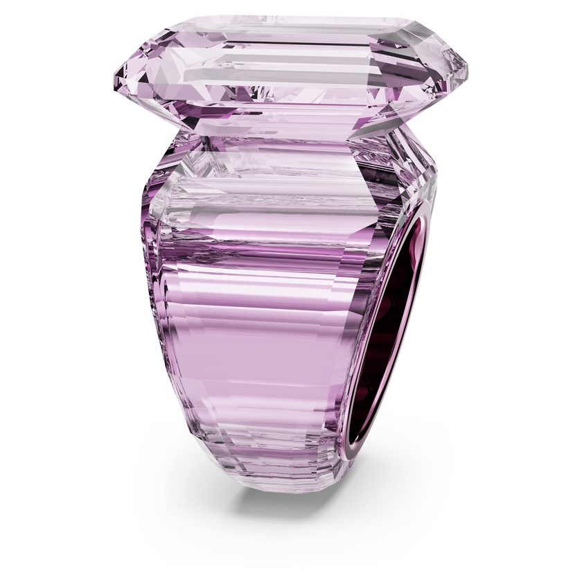swarovski خاتم كوكتيل lucent، لون وردي