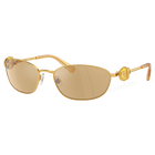 نظارة شمسية، شكل بيضاوي، SK7010EL، لون أصفر