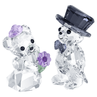 swarovski قطعة زينة you   i من مجموعة kris bear