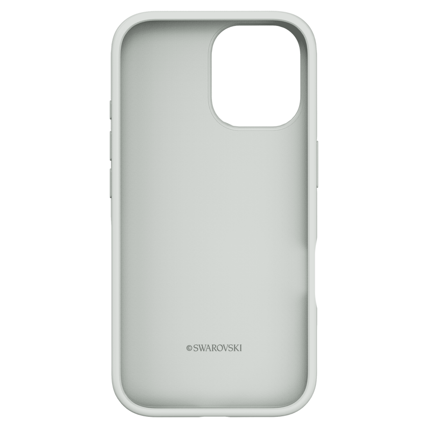 swarovski حافظة هاتف ذكي high، iphone  16، لون فضي