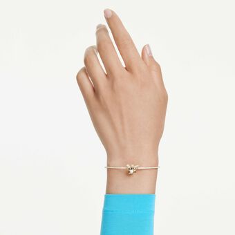 swarovski سوار idyllia، قطع متنوع، شكل نحلة، ألوان متعددة، طلاء باللون الذهبي