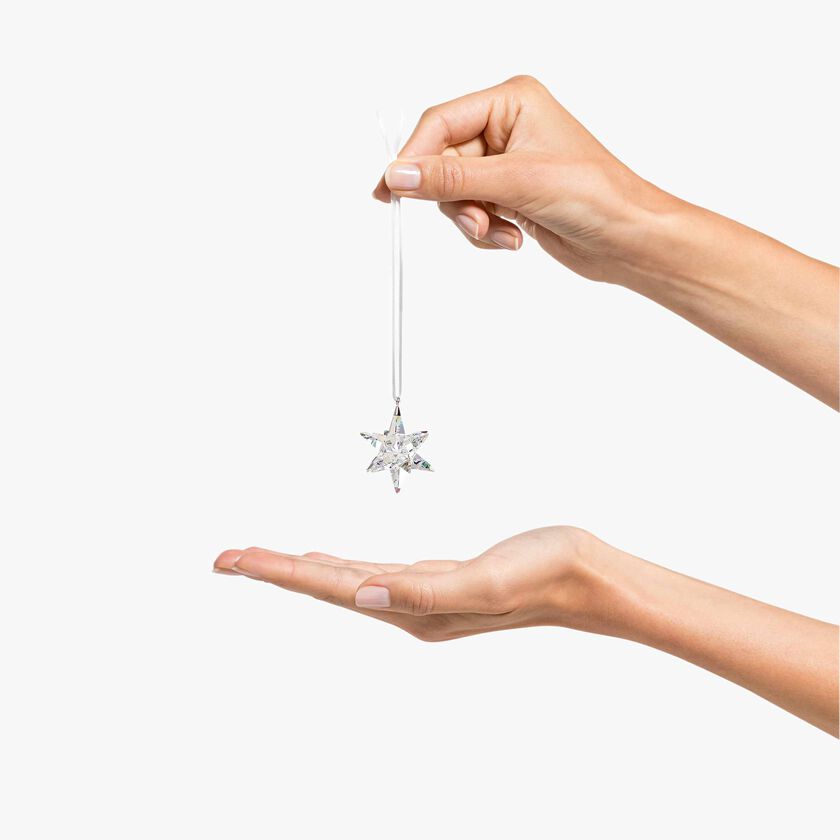 swarovski حلية على شكل نجمة، لامعة، صغيرة