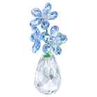 swarovski قطعة زينة forget me not من مجموعة flower dreams