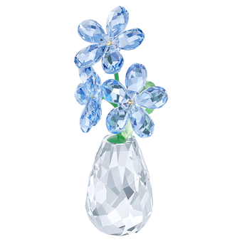 swarovski قطعة زينة forget me not من مجموعة flower dreams