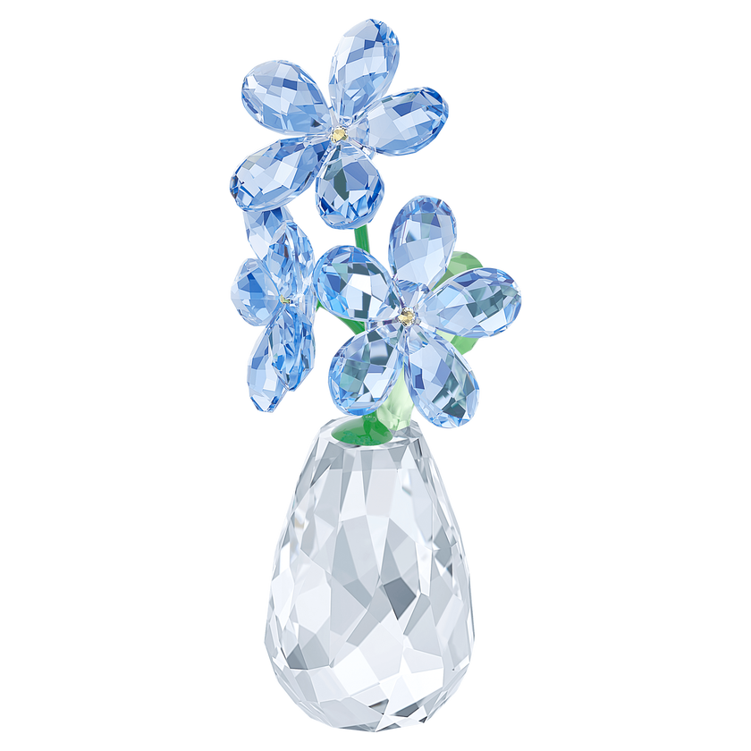 swarovski قطعة زينة forget me not من مجموعة flower dreams