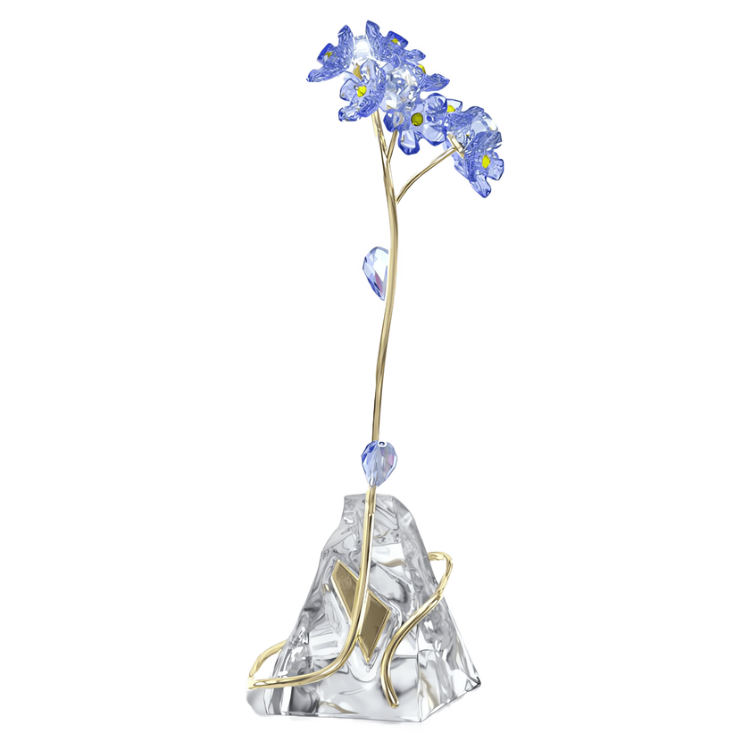 swarovski قطعة زينة على شكل باقة زهور لا تنساني من مجموعة florere