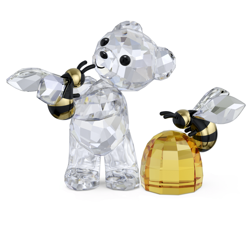 swarovski قطعة زينة sweet as can bee من مجموعة kris bear إصدار متوفر عبر الإنترنت