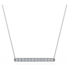 swarovski قلادة eternity، أحجار ألماس مُصنعة في المختبر بإجمالي 0 5 قيراط، ذهب أبيض عيار 18