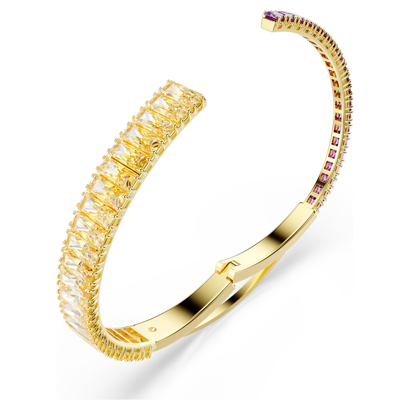 swarovski سوار matrix، قطع متنوع، ألوان متعددة، طلاء باللون الذهبي