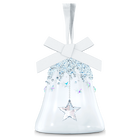 swarovski زينة متدلية على شكل جرس، مزودة بنجمة، صغيرة