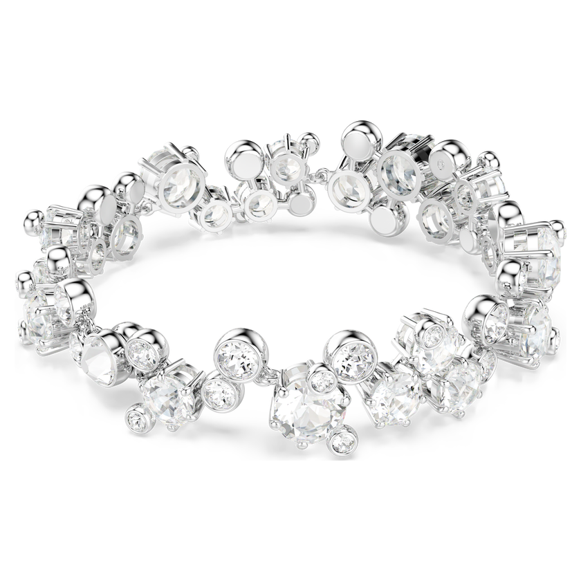 swarovski سوار constella، قطع متنوع، لون أبيض، طلاء روديوم