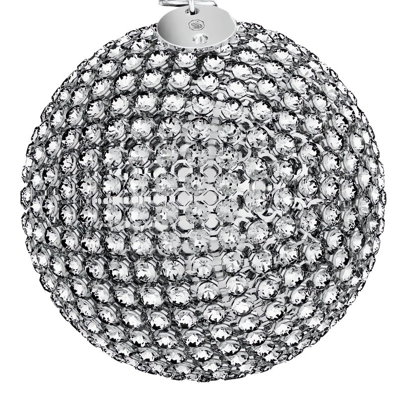 swarovski holiday magic classics، زينة كرة شبكية كريستالية