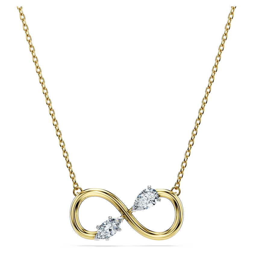 swarovski قلادة eternity، ألماس مُصنع في المختبر إجمالي 0 35 قيراط، أشكال متنوعة، ذهب أصفر عيار 18 قيراط