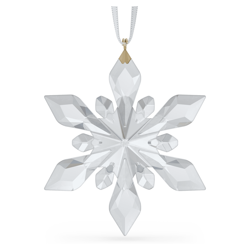 swarovski قطعة زينة حصرية على شكل ندفة ثلج